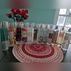 BATH & BODY WORKS Body Mist/Spray Bottle bundle Of 12